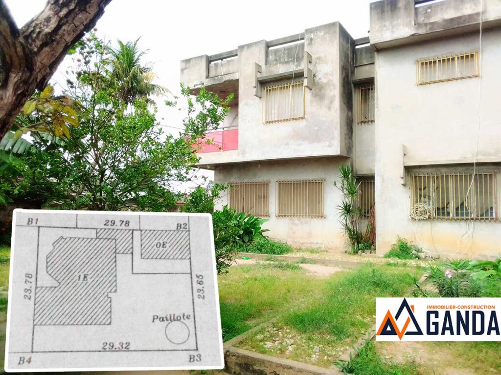 maison à vendre à cotonou, levé topographique