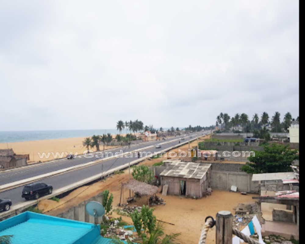 Parcelle à vendre à Fidjrossè plage; Cotonou