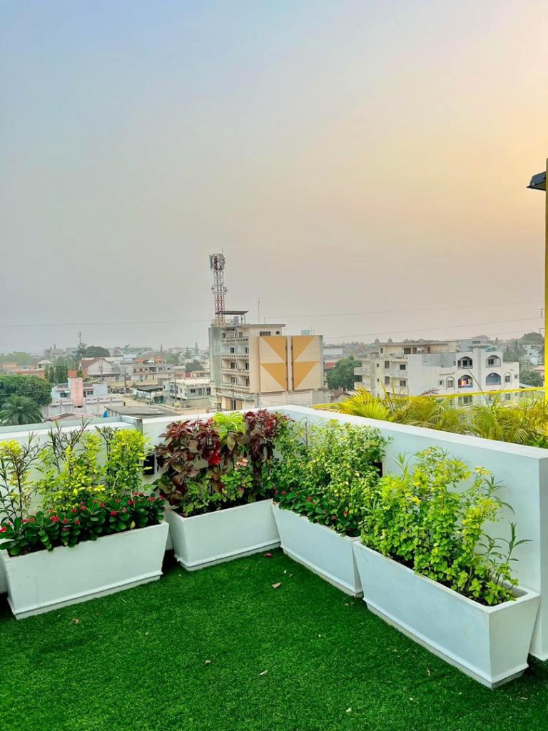 appartement luxueux avec terrasse privée à cotonou